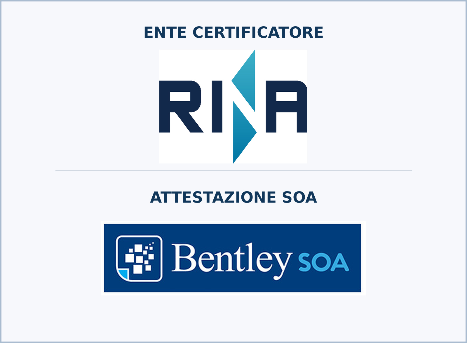 Qualità e certificazioni CRS